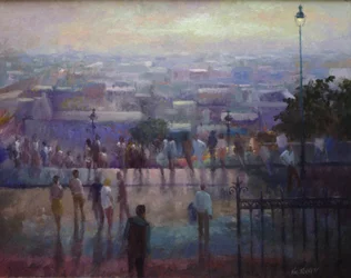 Dai gradini del Sacre Coeur